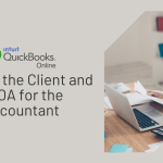 QBO for the Client and QBOA for the Accountant