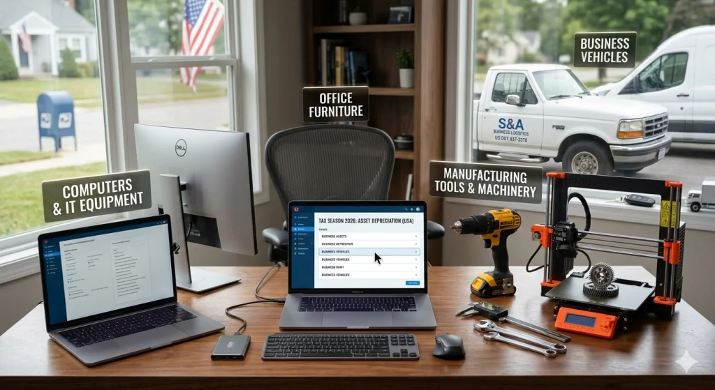 Common depreciable assets